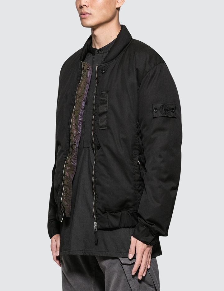 Black stone island bomber Clearance