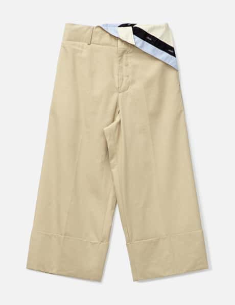 MASU Folded Belt Trousers