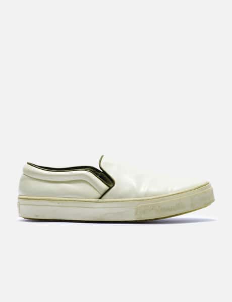 CELINE Leather Slip-on Sneakers