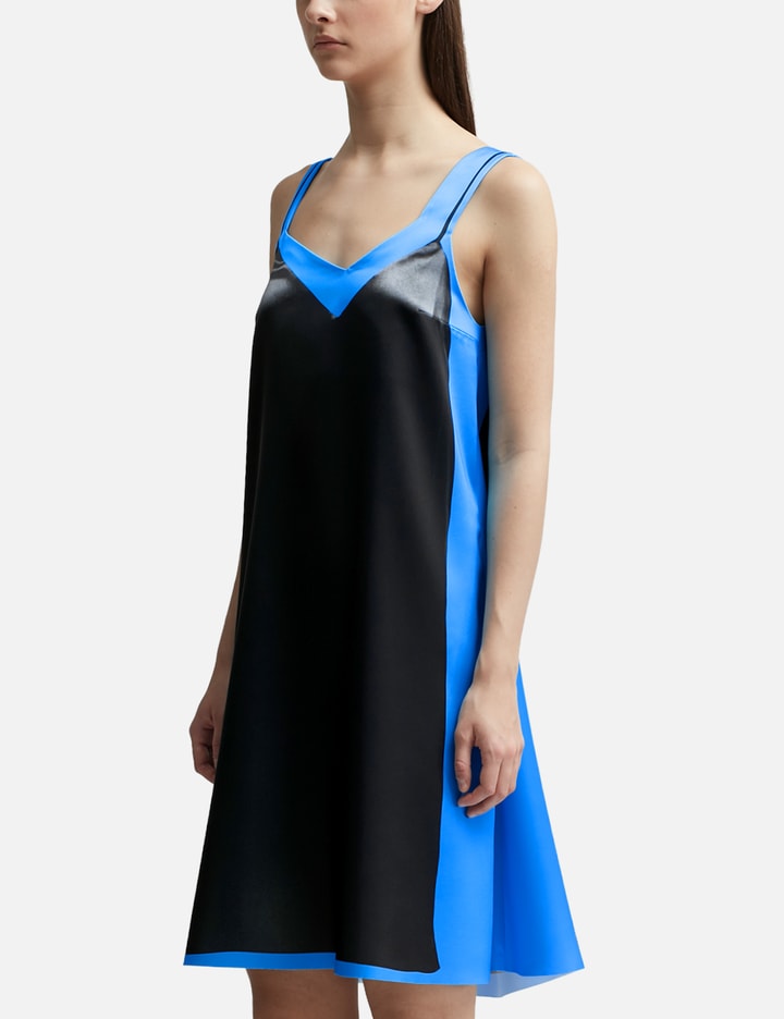 Strappy Dress In Technical Satin Placeholder Image