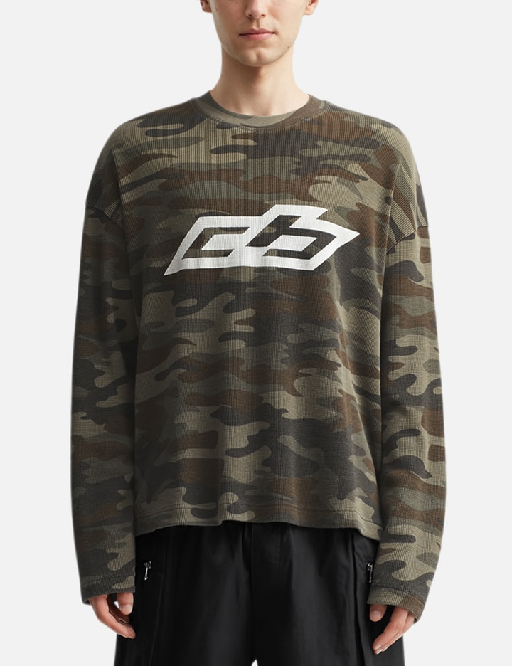 Camo Rally Waffle Long Sleeve T-shirt Placeholder Image