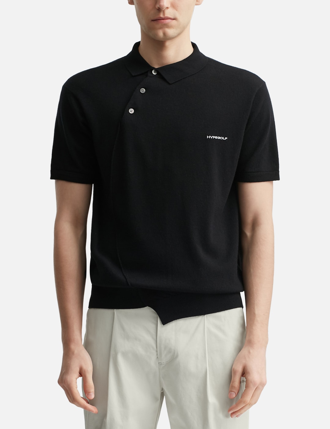X POST ARCHIVE FACTION (PAF) Knit S/S Polo view 16