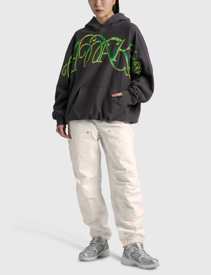 SCRIPT EMBROIDERED HOODIE Placeholder Image