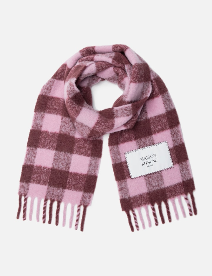 CHECK BRUSHED SCARF Placeholder Image