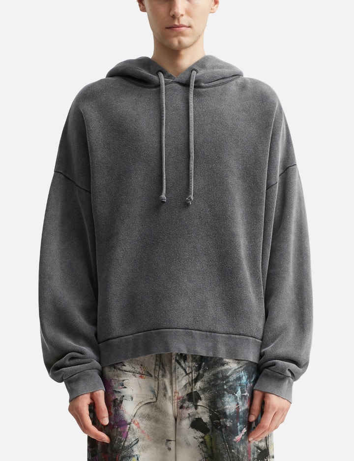 Acne Studios Hooded Sweater In Gray