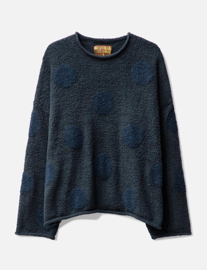 TEDDY FUR DOT KNIT SWEATER Placeholder Image