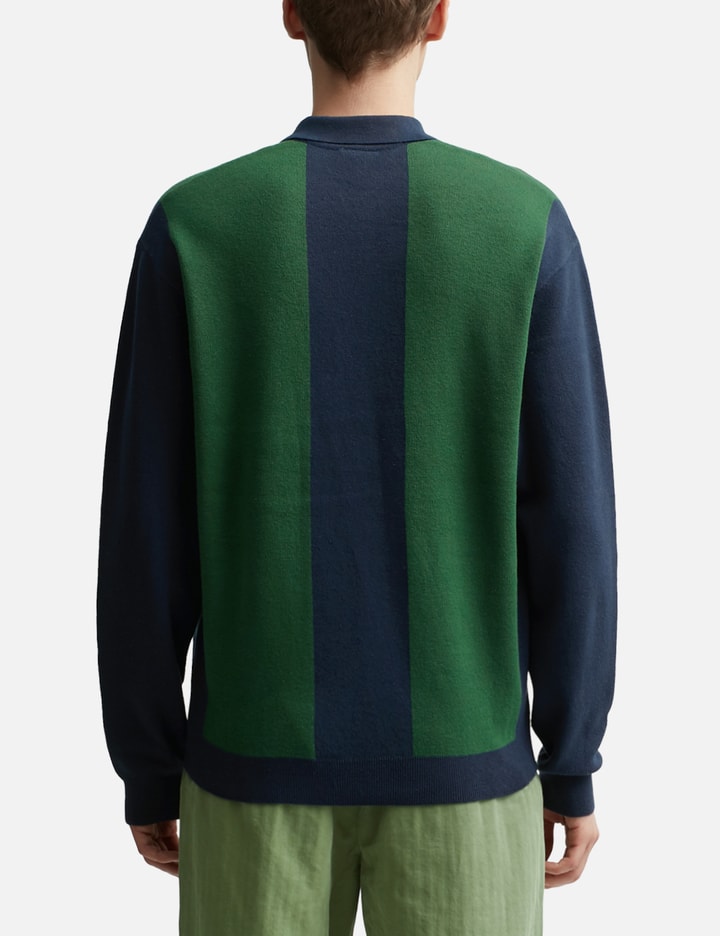 Harrison Long Sleeve Polo Sweater Placeholder Image