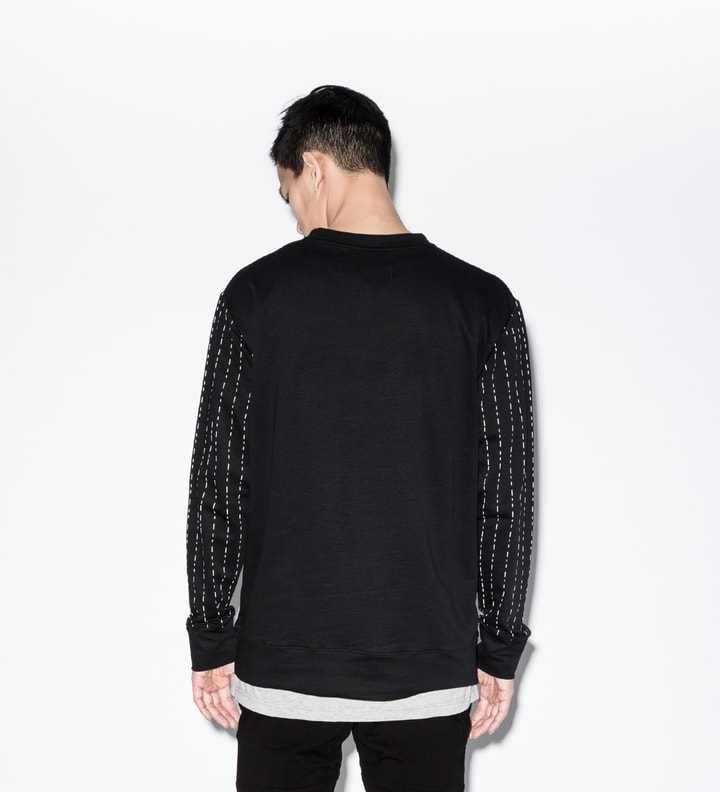 Black/White Gosford Pinstripe Sweater Placeholder Image