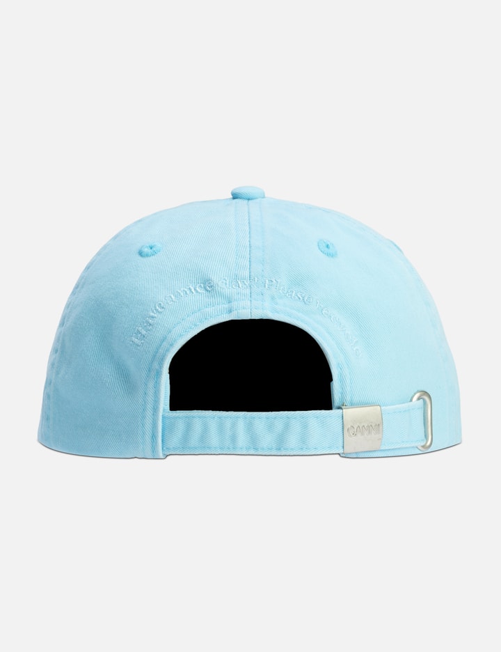Ganni Washed Cotton Cap