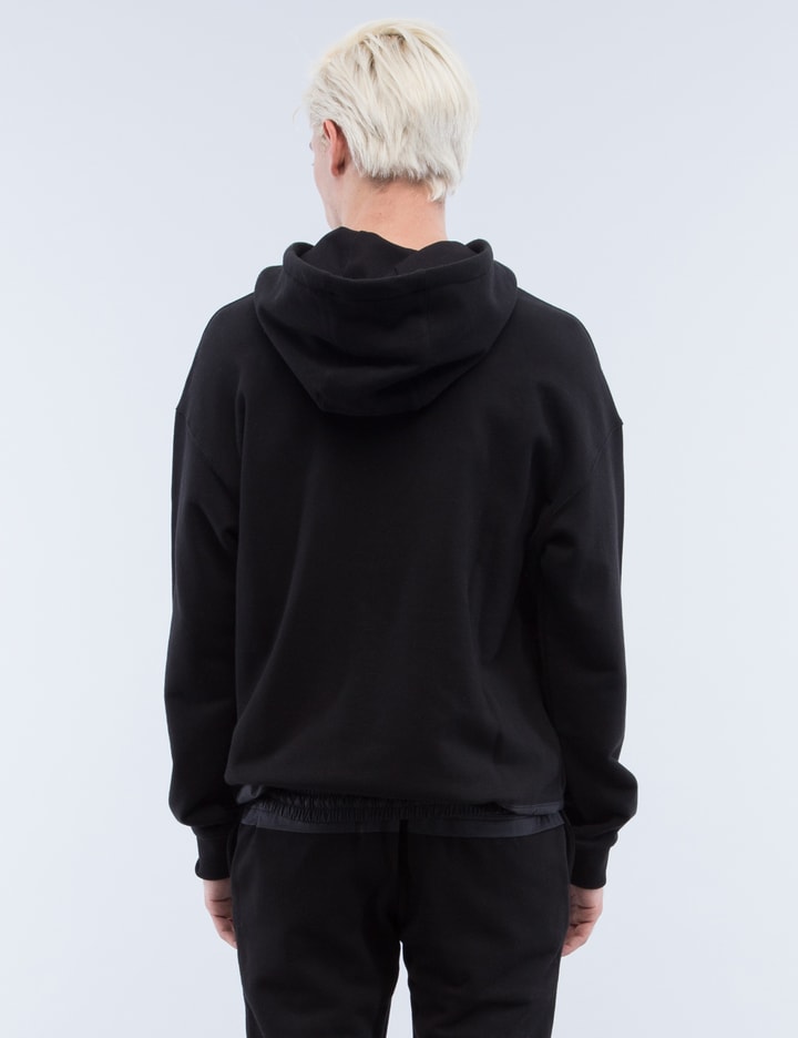 Coated Fabric Patched Hoodie Placeholder Image