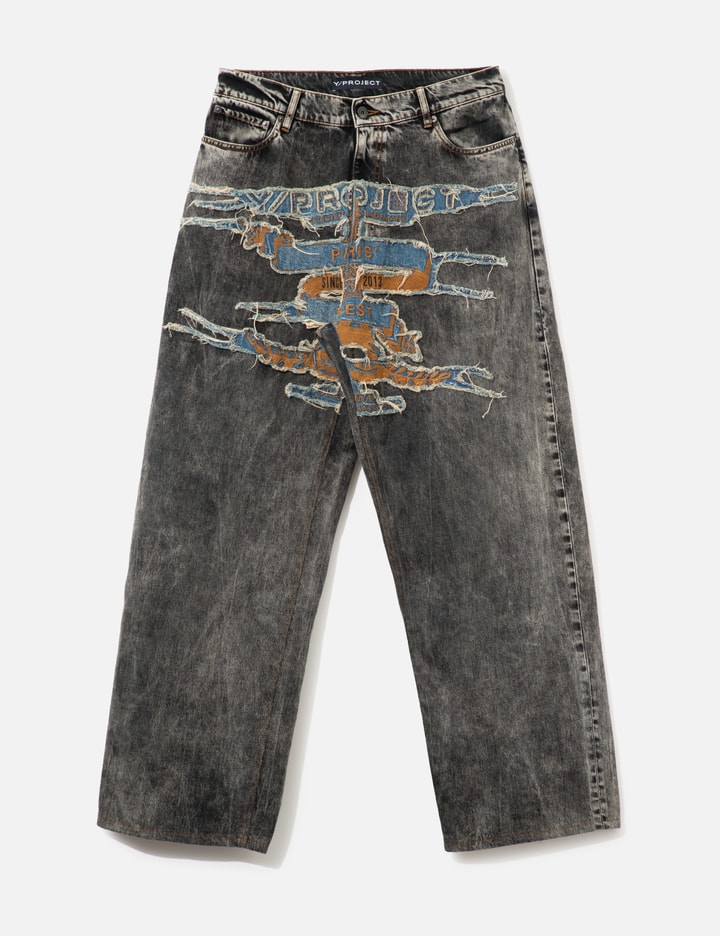 Y/PROJECT Paris Best Patch Jeans