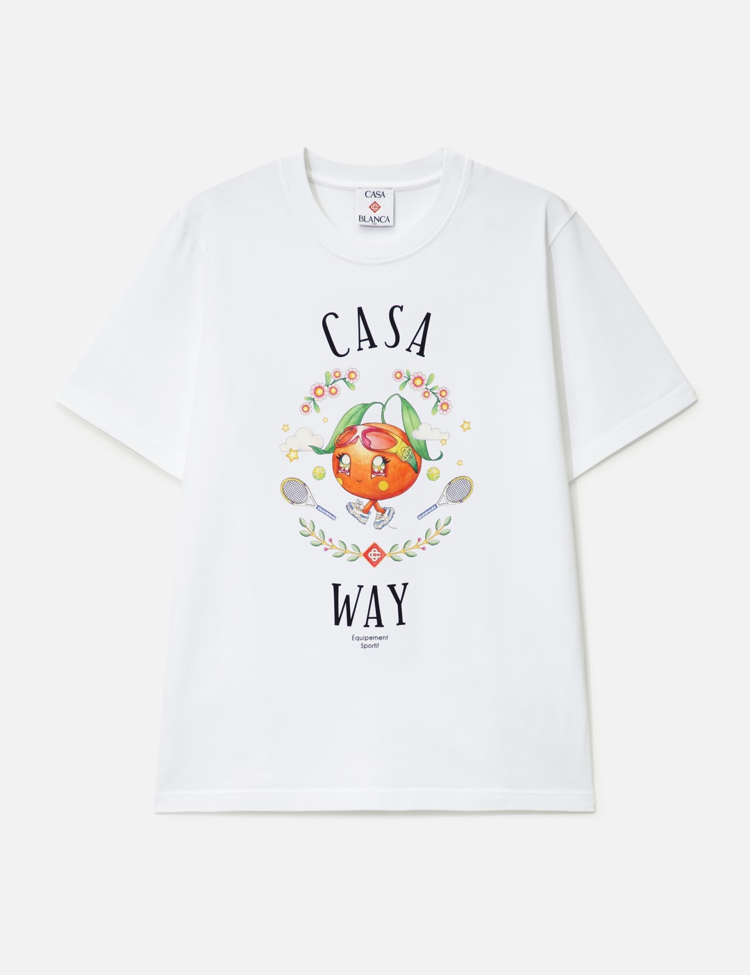 Casa Way Orange Mascot Short Sleeve T-Shirt view 8
