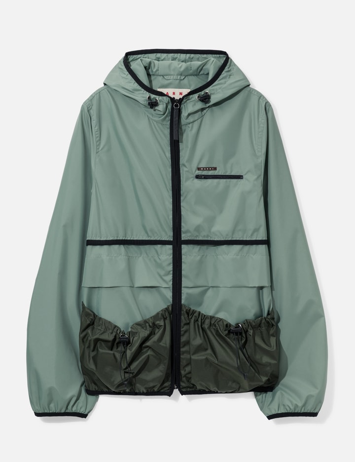 Marni Nylon Jacket With Drawstring Pockets