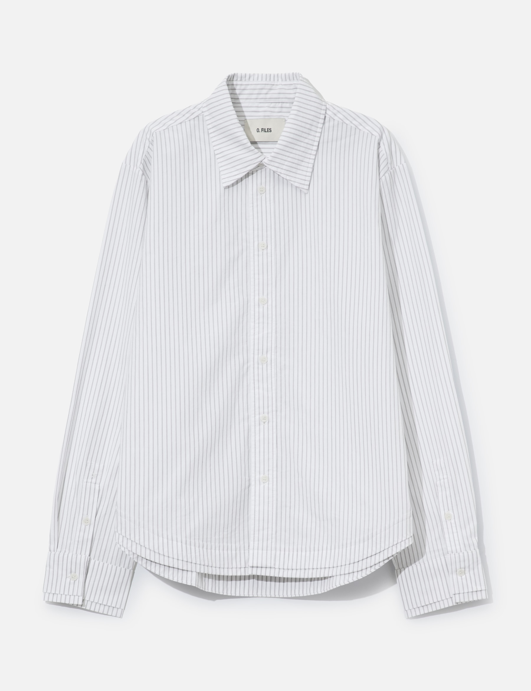Double-Hem Pinstripe Shirt view 16