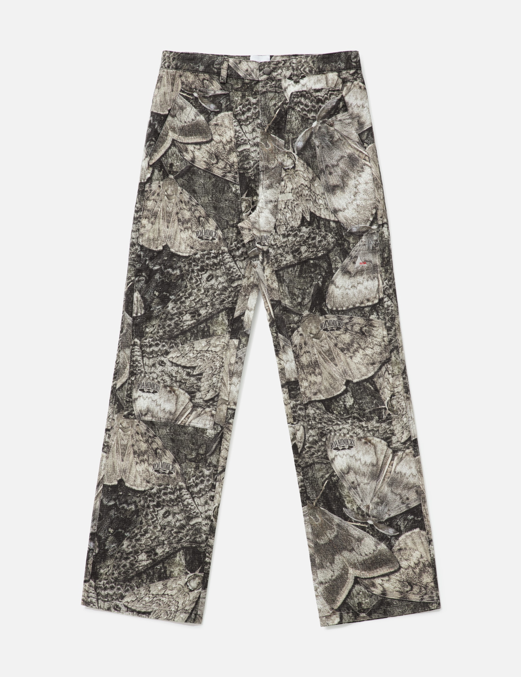 Fomes Moth Print Double Knee Pant view 16