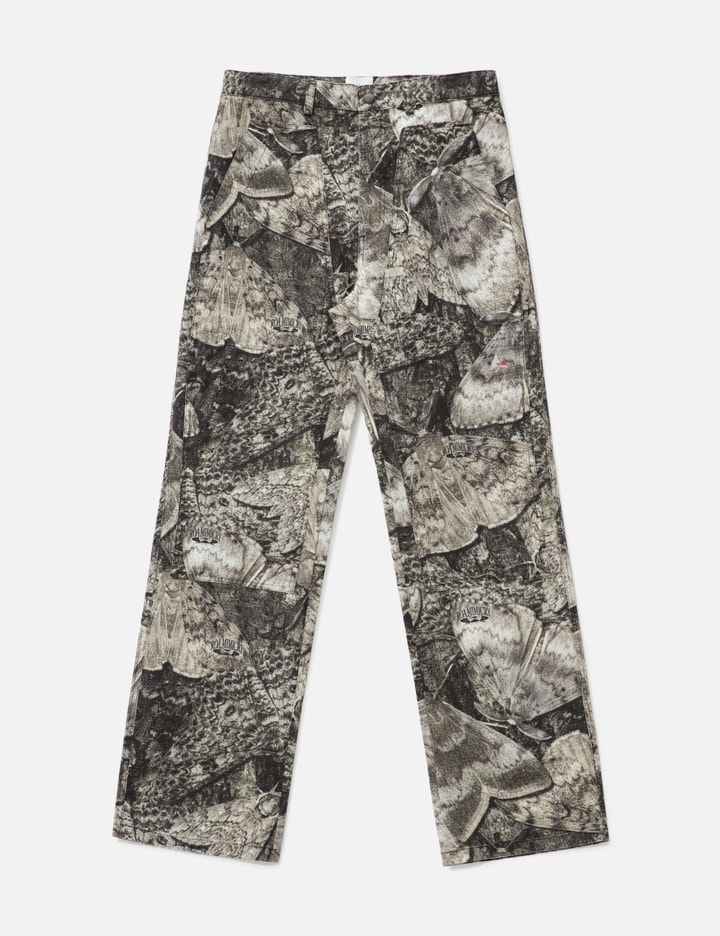 ROA Fomes Moth Print Double Knee Pant