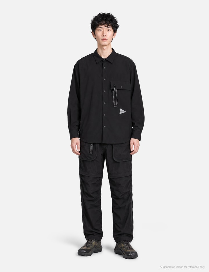 and wander Light W Cloth Shirt