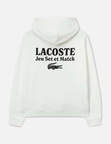 Lacoste Men's Multi Print Fleece Hoodie