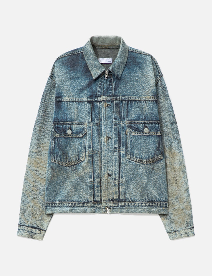 TOLQ Knit Denim Jacket