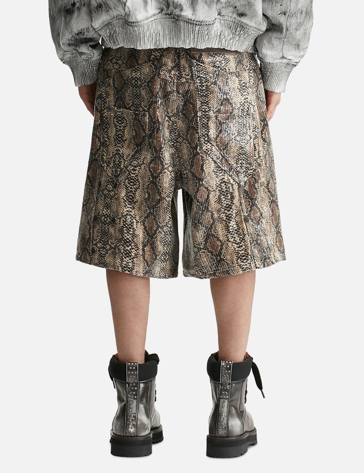 Thought We Friends Sequined Studded Jorts