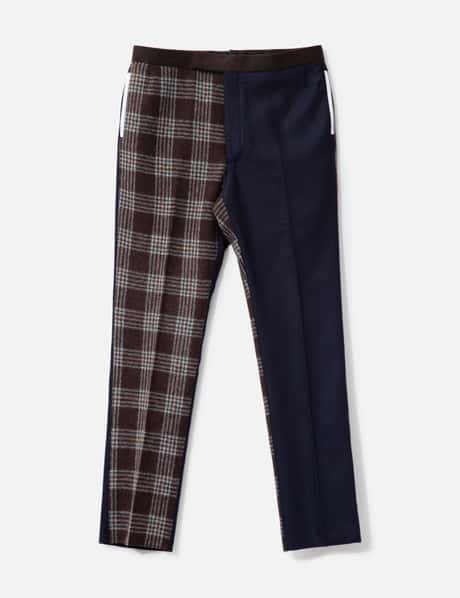 Thom Browne Check Wool Straightleg Pants