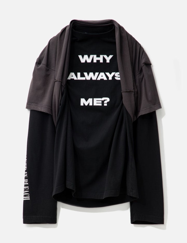 OVER-HEAD SLOGAN T-SHIRT Placeholder Image