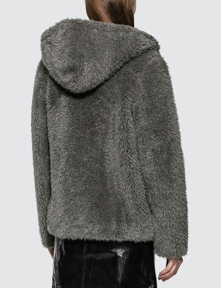 Shaggy Fur Bomber Jacket Placeholder Image