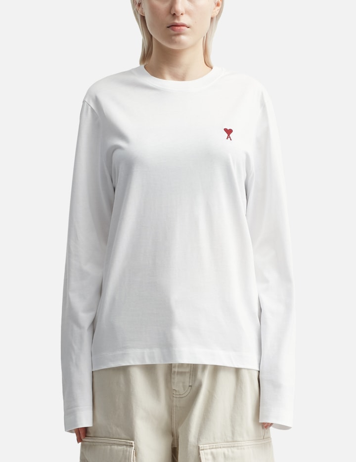 Ami Alexandre Mattiussi Ami De Caur Cotton Jersey Sweatshirt