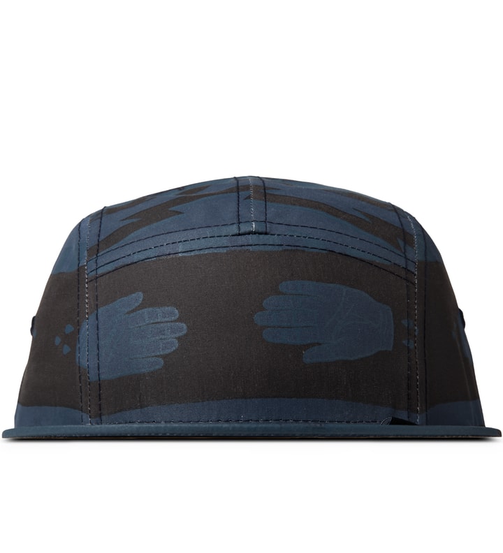 Blue Electric Funeral Camp Cap Placeholder Image