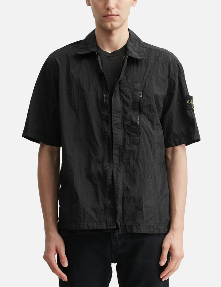 Stone Island Nylon Metal In Econyl® Short Sleeve Shirt
