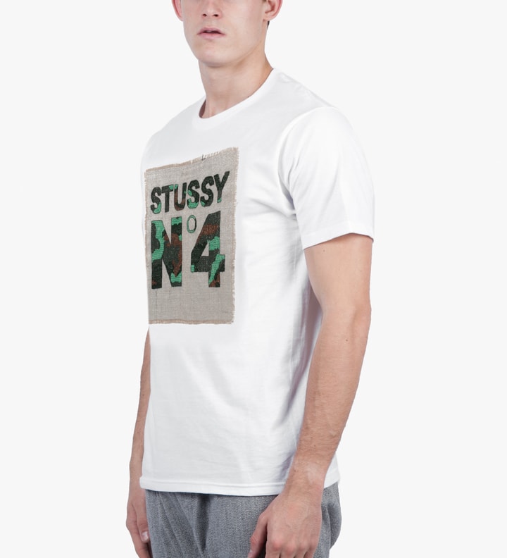 White  No.4 Stitch T-Shirt Placeholder Image