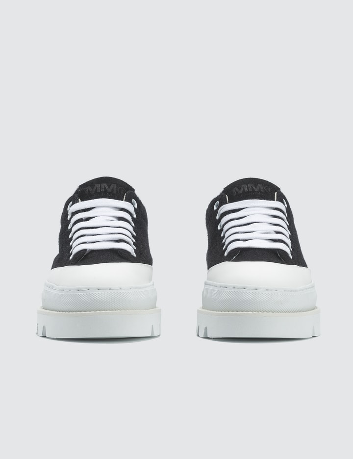 Black & White Platform Sneakers Placeholder Image