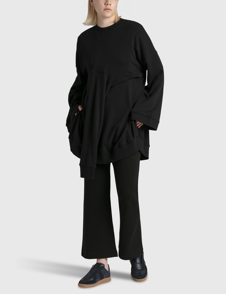 Cashmere-Touch Freece 2way Tuck Drape Pullover Placeholder Image