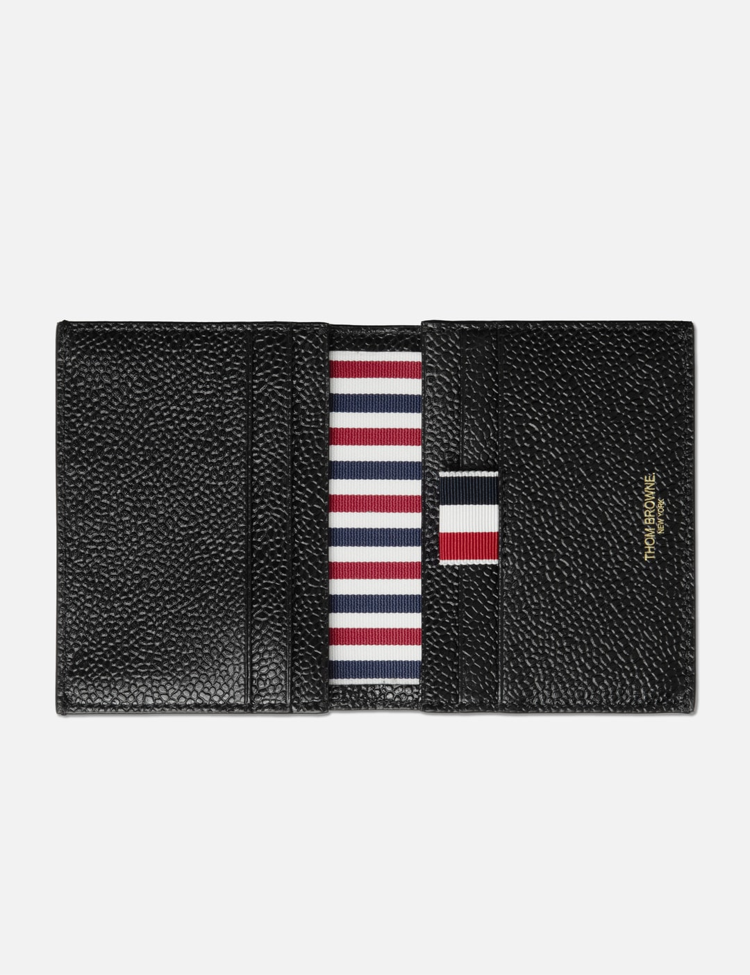 Pebble Grain Leather Double Cardholder view 9
