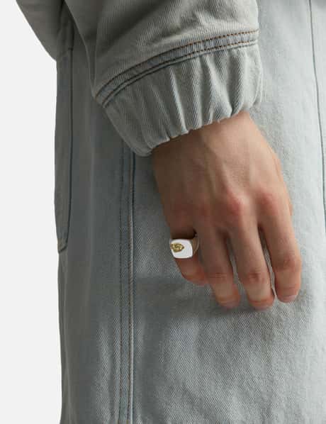 Tom Wood - Mined Ring Large Emerald | HBX