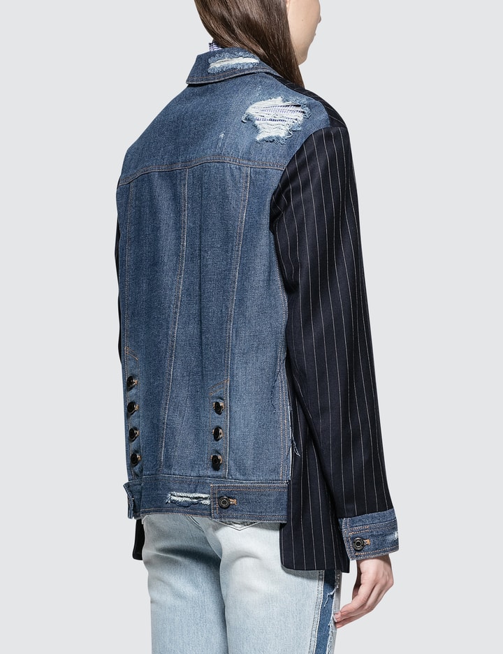 Denim Back Blazer Jacket Placeholder Image