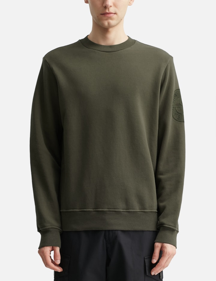 Stone Island Cotton Fleece Sweatshirt