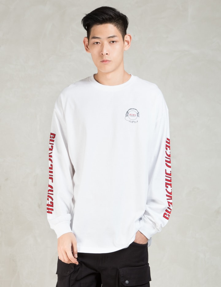 White Brb L/S T-Shirt Placeholder Image