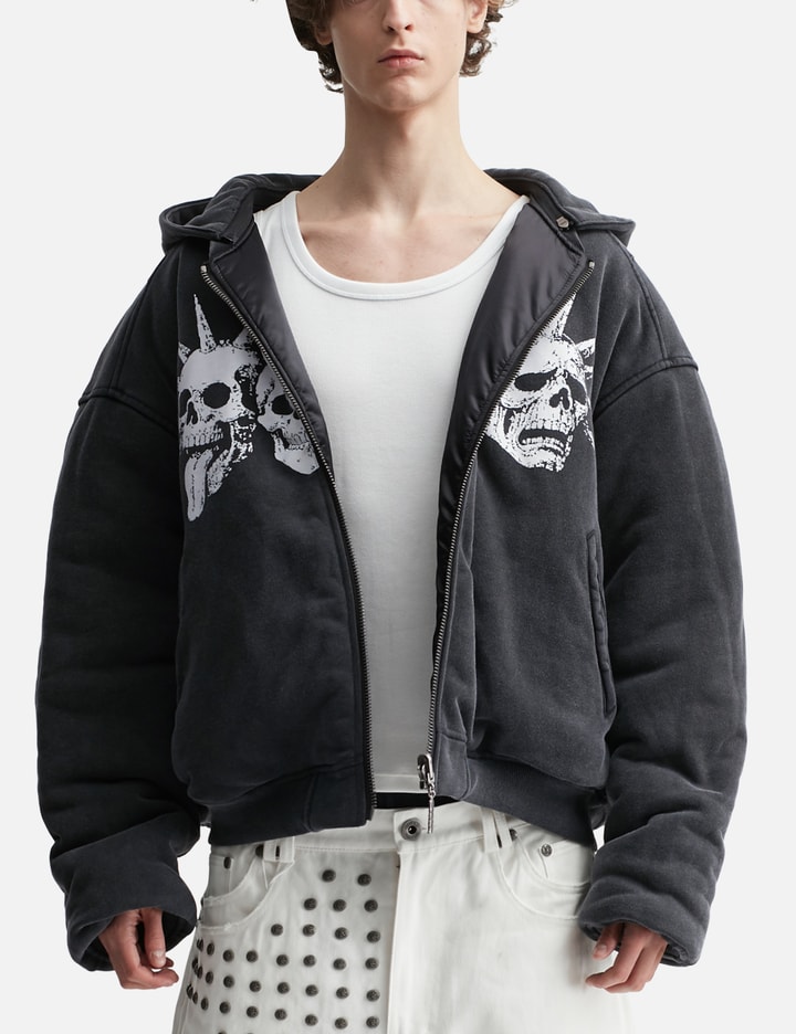 "Casey" Printed Reversible Bomber Jacket Placeholder Image