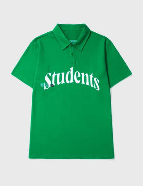 STUDENTS 파티시펀트 숏 슬리브 폴로 셔츠