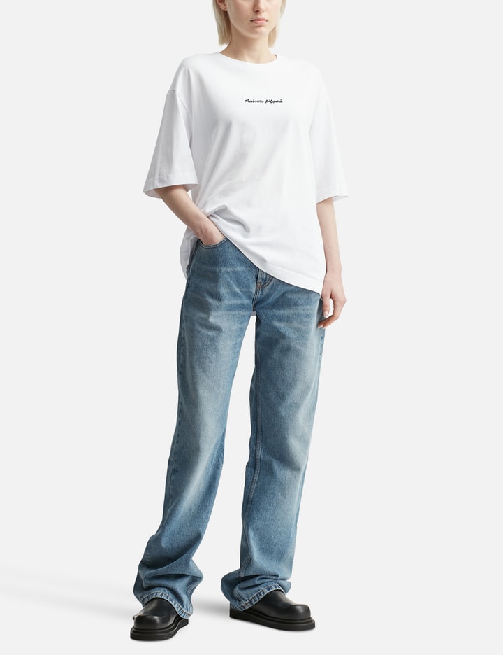 Maison Kitsune Embroidery Oversize Tee-shirt Placeholder Image