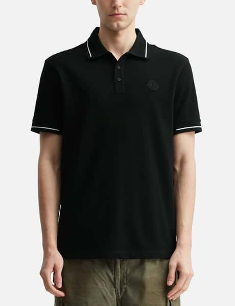 Logo Patch Cotton Polo Shirt view 10