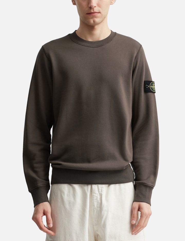 스톤 아일랜드 Organic Cotton Fleece Sweatshirt