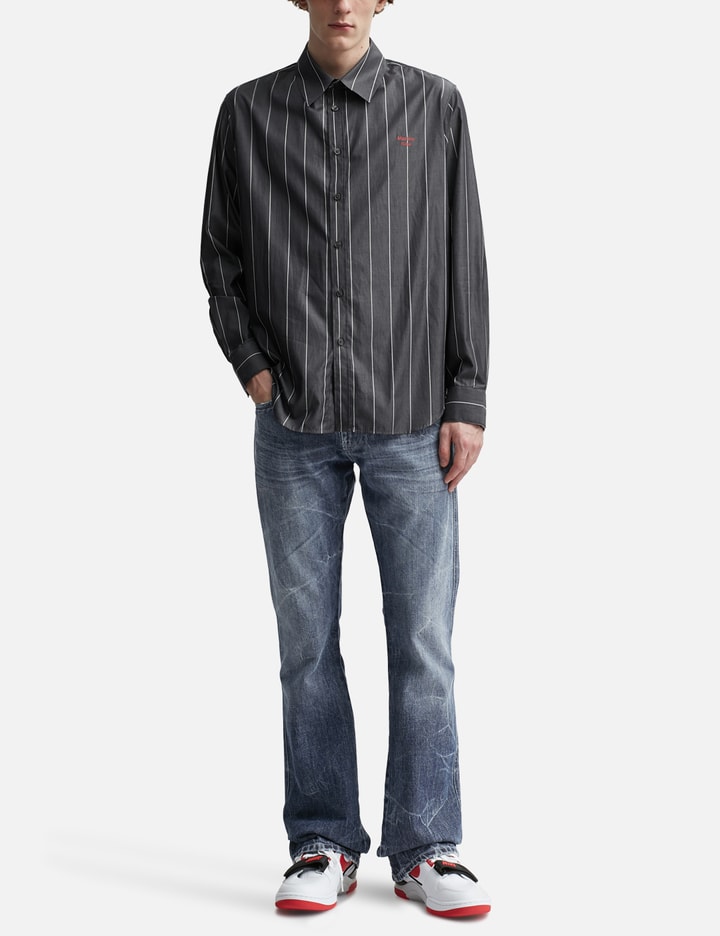 PULLED NECK SHIRT in GREY Placeholder Image