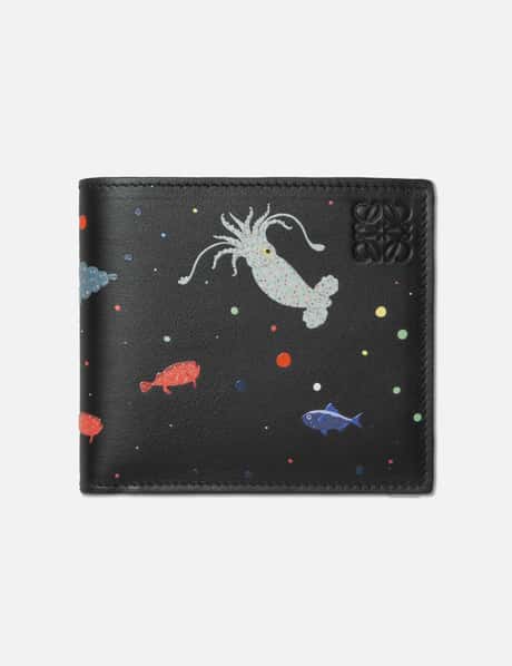 Loewe Deep Sea Bifold Coin Wallet