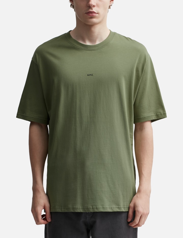 Shop Apc Kyle T-shirt In Green