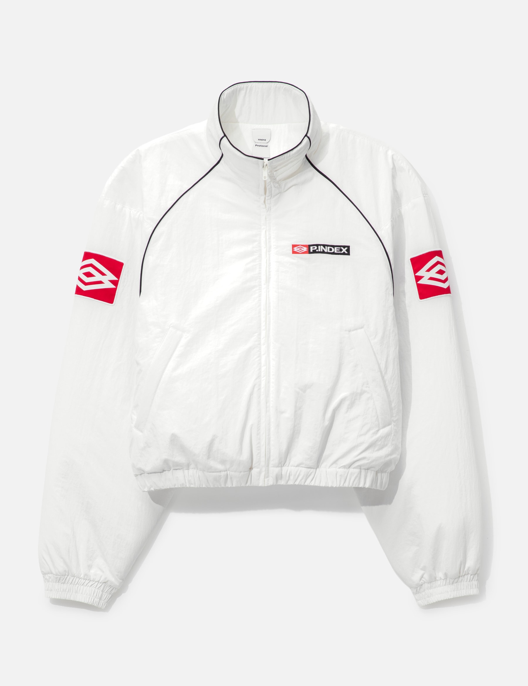 Exaggerated Shoulder Track Jacket view 16