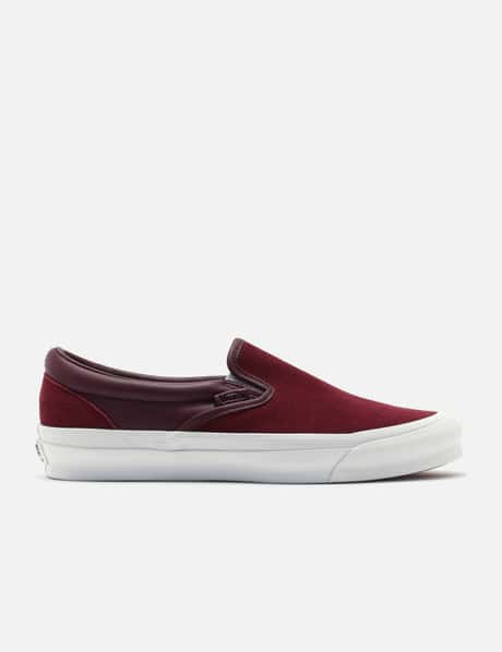 Vans Classic Slip-On LX Suede slip-on with leather accents in