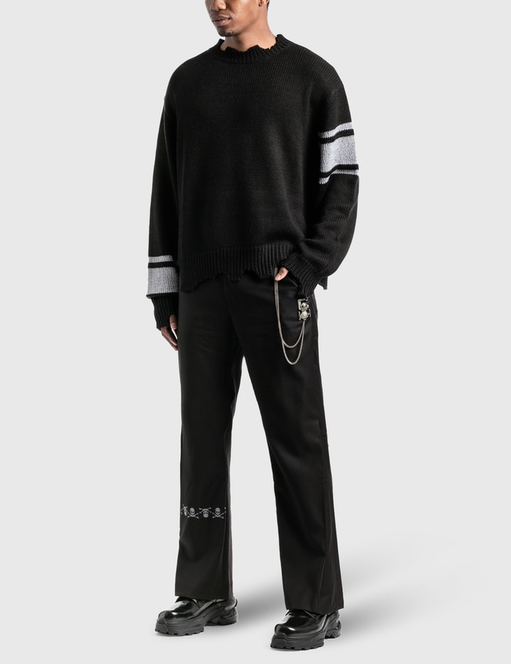 C2H4 C2H4® X Mastermind Japan Reflective Knit Sweater