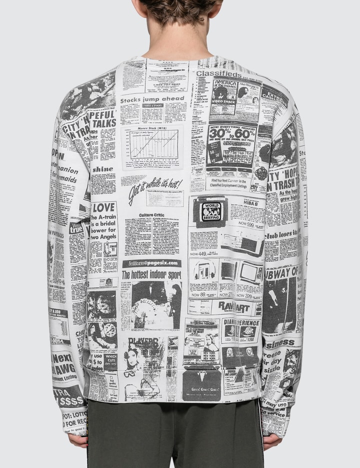 NY Post Newspaper Fleece Sweatshirt Placeholder Image